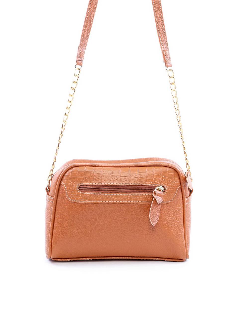 Bolsa Baú Transversal com Costuras - Castor BSI-6106 - CS