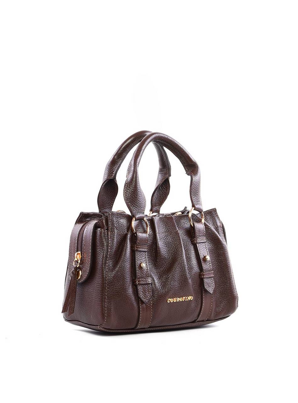 Bolsa Tote Drapeada - Cacau BSI-6391 - CA