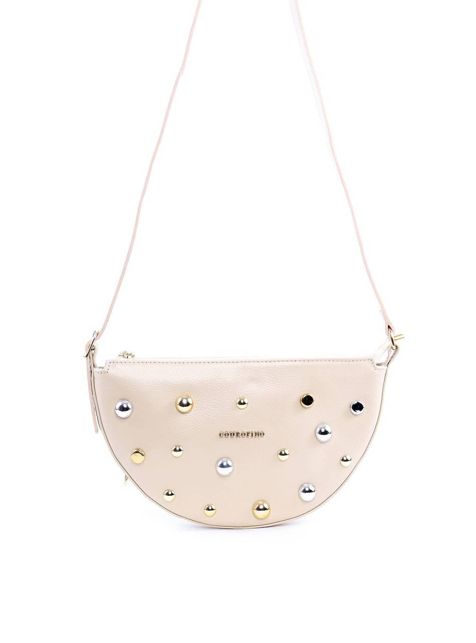 Bolsa Hobo Meia Lua com Esferas - Fenno BSI-6107 - FE