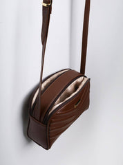 Bolsa Bag Pequena Transversal Cacau BSI-5843 - CA