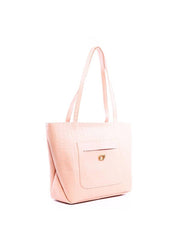 Bolsa Shopper Tiracolo com Bolso Frontal - Nude BSI-6307 - NU