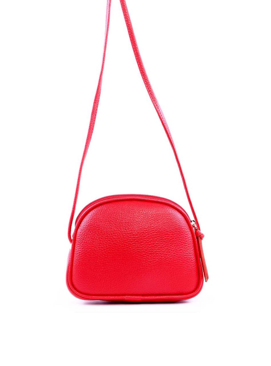 Bolsa Tote Transversal Arredondada - Vermelha BSI-6343 - VE