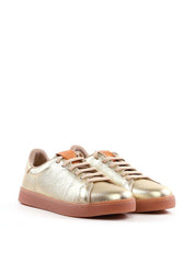 Tênis Casual em Couro - Ouro SP-12029 - AU