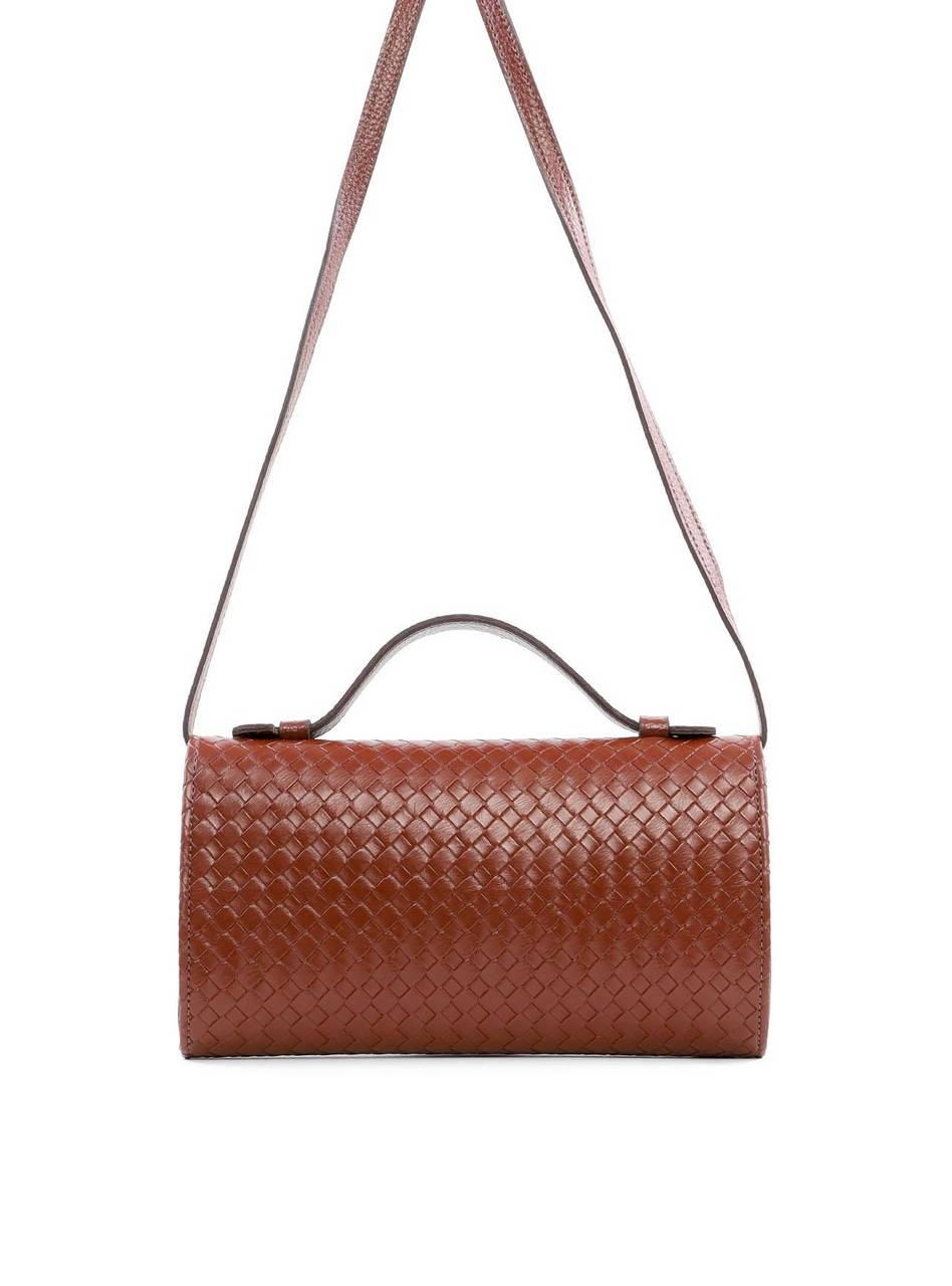 Bolsa Satchel Retangular Pequena - Cacau BSI-6246 - CA