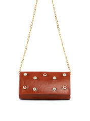 Bolsa Clutch com Pedraria - Castor BSI-6364 - CS