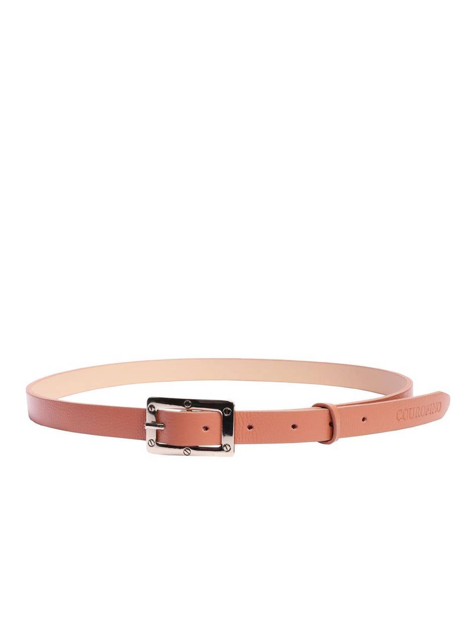 Cinto Feminino Casual Couro Nude CTI-954 - NU