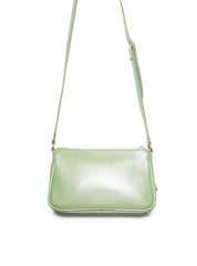 Bolsa Clutch Couro Pequena Transversal Verde BSI-5873 - VD