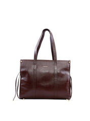 Bolsa Tote com Detalhes de Tiras com Nós e Ponteiras - Cacau BSI-5974 - CA