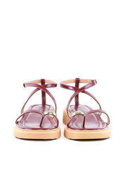 Papete de Dedo com Detalhe Dourado - Vinho SDI-11867 - VI