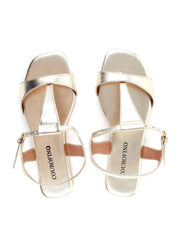 Rasteira com Fecho de Fivela - Ouro SDI-11862 - AU