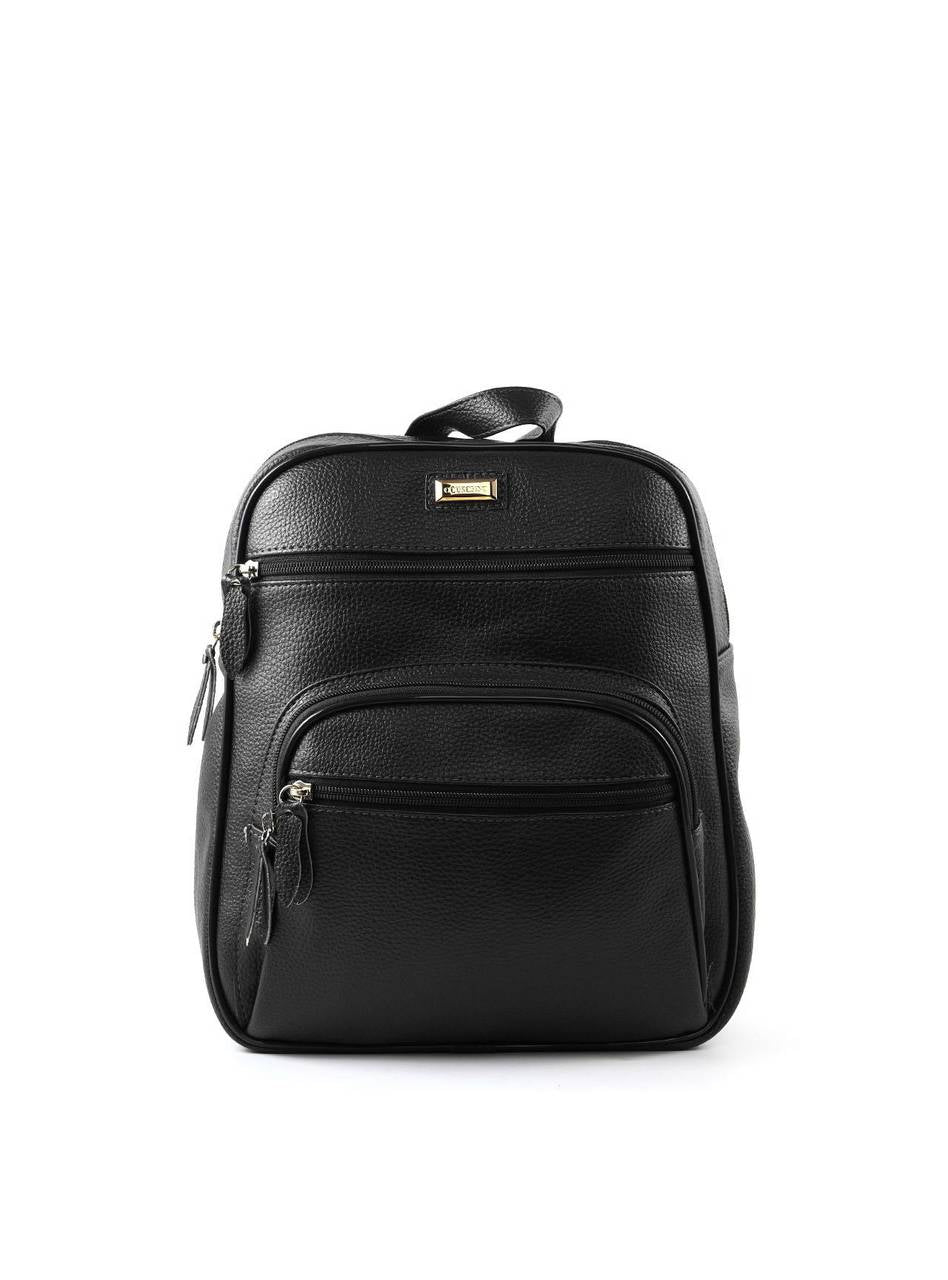 Mochila Feminina Casual com Divisórias - Preta MEI-451 - PR