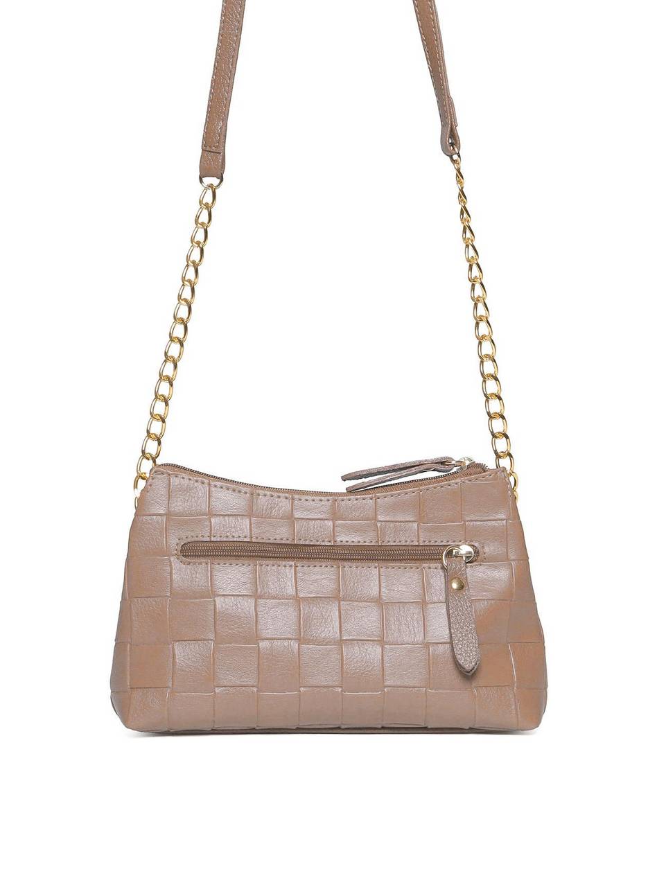 Bolsa Clutch Pequena Transversal Nude BSI-5753 - NU