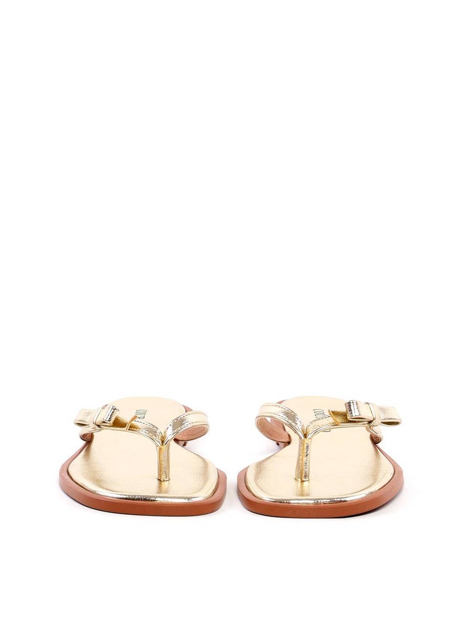 Rasteira de Dedo com Laço - Ouro SDI-11971 - AU