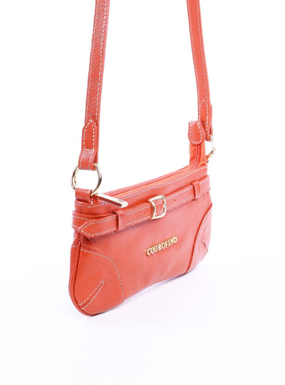 Bolsa Baguette com Alça de Mão e Cinto Pequeno BSI-5938 - CS