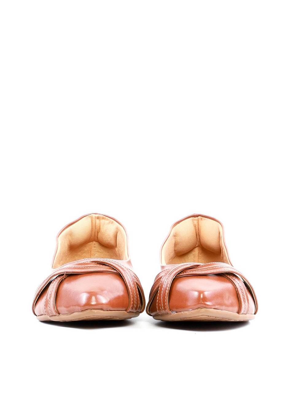 Sapatilha de Bico Fino com Tira Pespontada - Castor SDI-11899 - CS