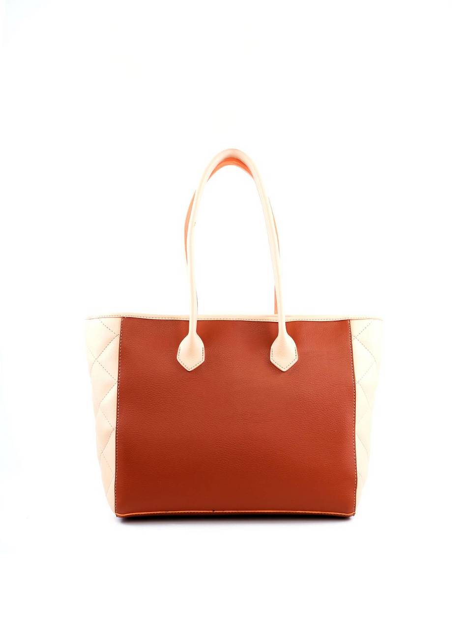Bolsa Tote com Detalhes em Costura nas Laterais - Castor BSI-6015 - CS