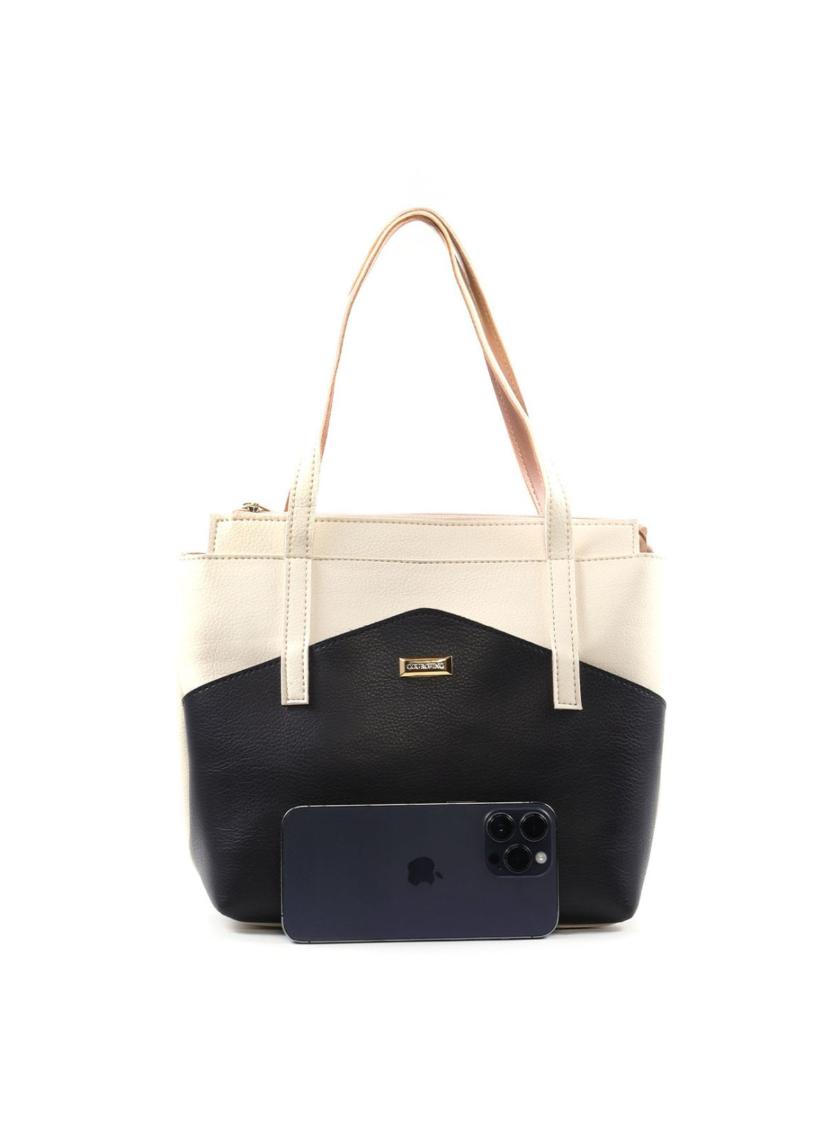 Bolsa Tote com Bolso Frontal em Material Tecnológico BSI-6552 - FE