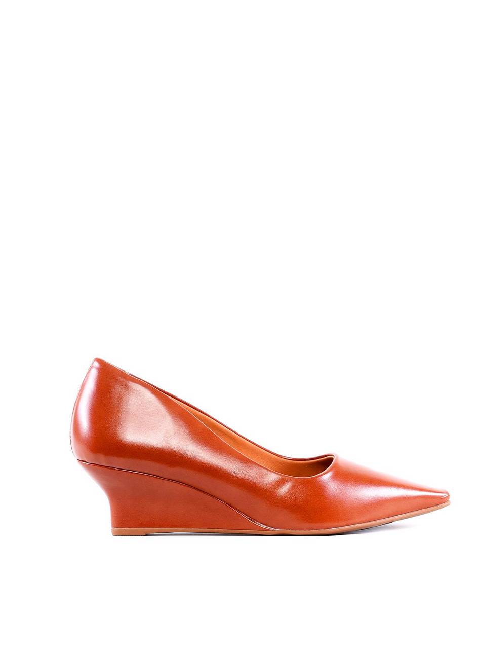 Scarpin Liso com Salto Anabela - Castor SD-12013 - CS