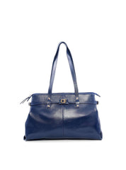 Bolsa Tote com Detalhe de Cinto - Azul  BSI-6165 - AZ