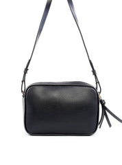 Bolsa Bag Transversal com Bolso Frontal - Preta BSI-6242 - PR