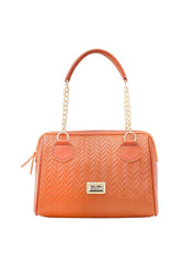 Bolsa Baú Média Corrente Matelassê Castor BSI-5682 - CS