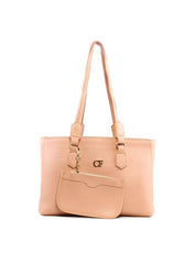 Bolsa Shopper Grande com Porta Moedas - Nude BSI-6393 - NU