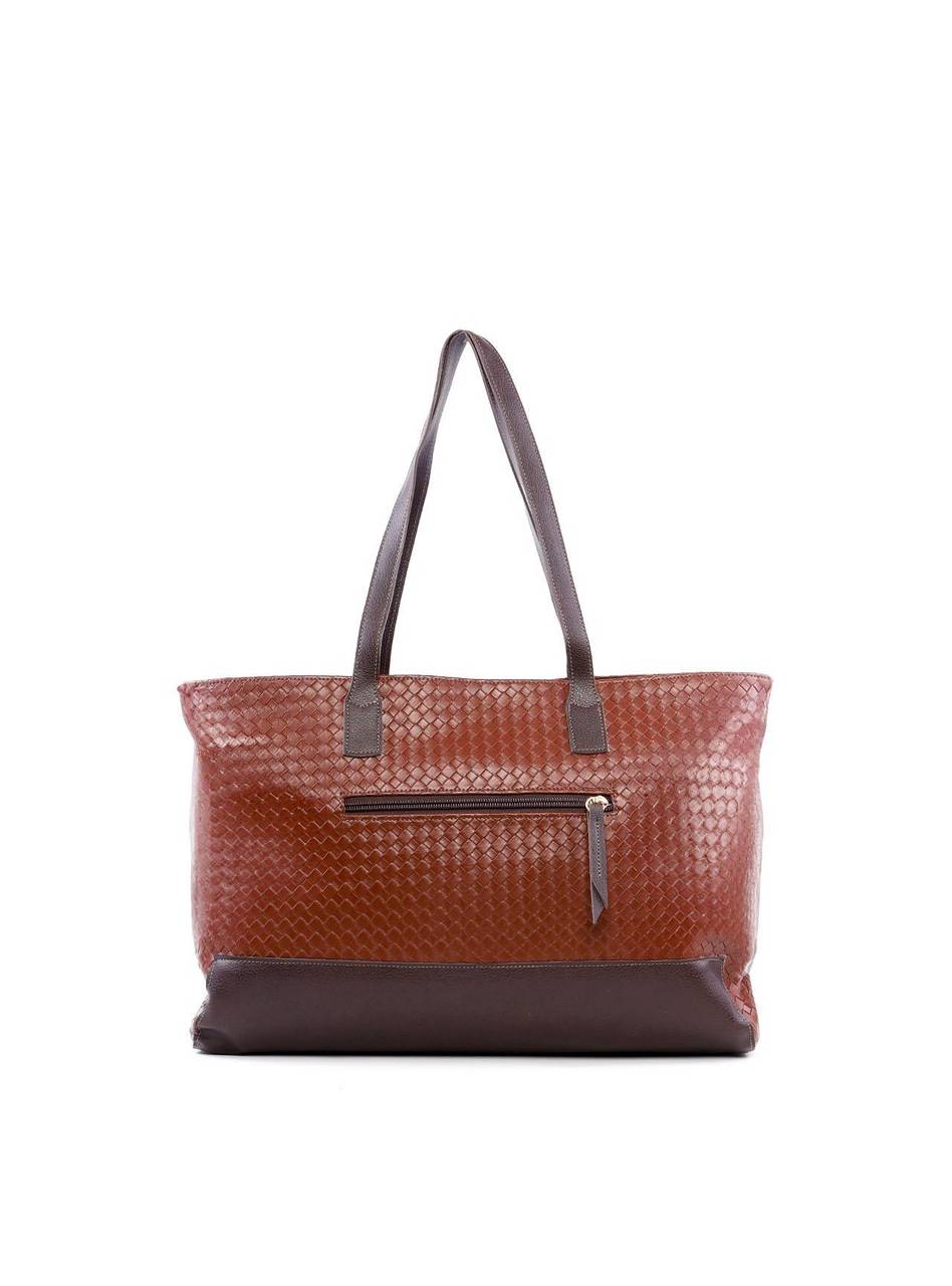 Bolsa Shopper com Pinos - Cacau BSI-6237 - CA