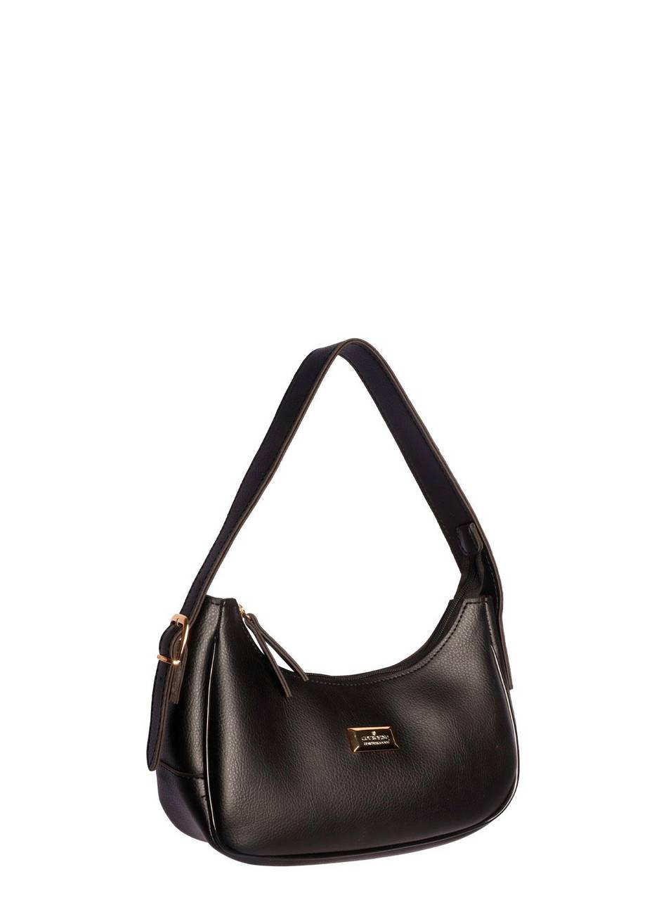 Bolsa Hobo Tiracolo Ombro Preta BSI-5770 - PR
