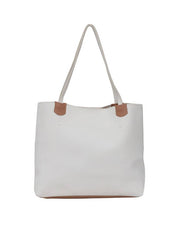 Bolsa Shopper Média Tiracolo Frente Lisa Branca BSI-5139 - BR