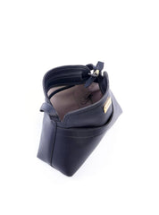 Bolsa Bag Transversal com Bolso Frontal - Preta BSI-5991 - PR