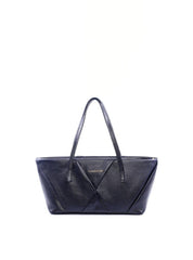 Bolsa Baguette de Mão Alongada com Recortes - Preta BSI-6122 - PR