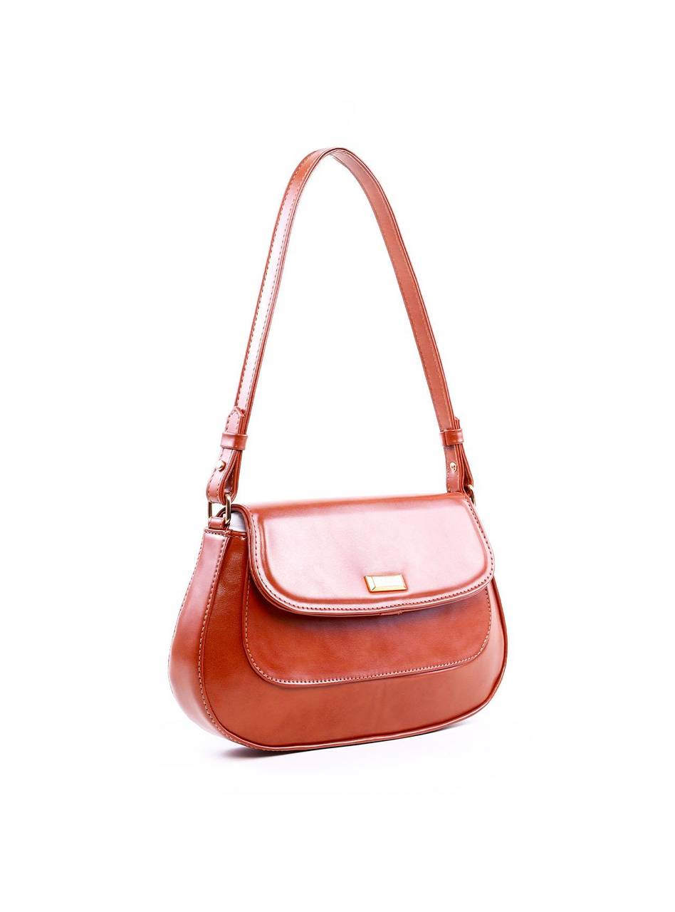 Bolsa Evylla Baguette Alça Dupla - Castor BSI-6298 - CS