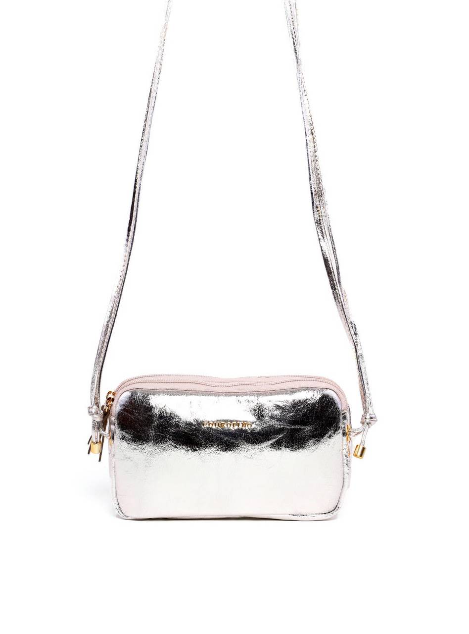 Bolsa Clutch Transversal - Prata BSI-6263 - PT