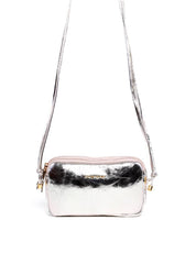 Bolsa Clutch Transversal - Prata BSI-6263 - PT
