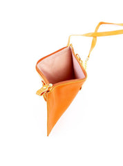 Bolsa Transversal com Alça de Corrente - Mostarda BSI-6254 - MT