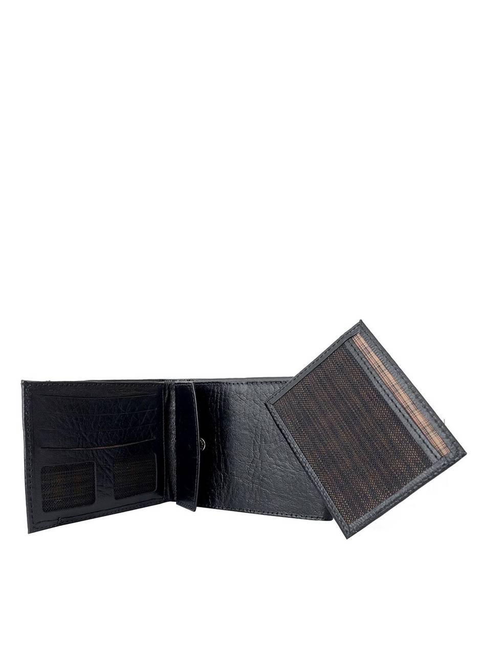 Carteira Masculina Clássica Couro Porta Foto Preta CAI-067 - PR