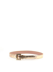 Cinto Feminino com Fivela Quadrada Forrada - Ouro CTI-1007 - AU