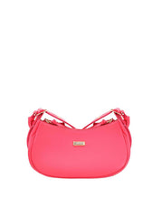 Bolsa Clutch Couro Pequena Alça Regulável Pink BSI-5693 - PK