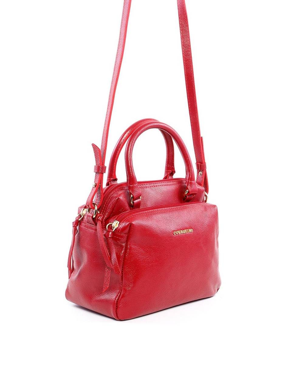 Bolsa Tote com Alça Removível - Vermelha BSI-6137 - VE
