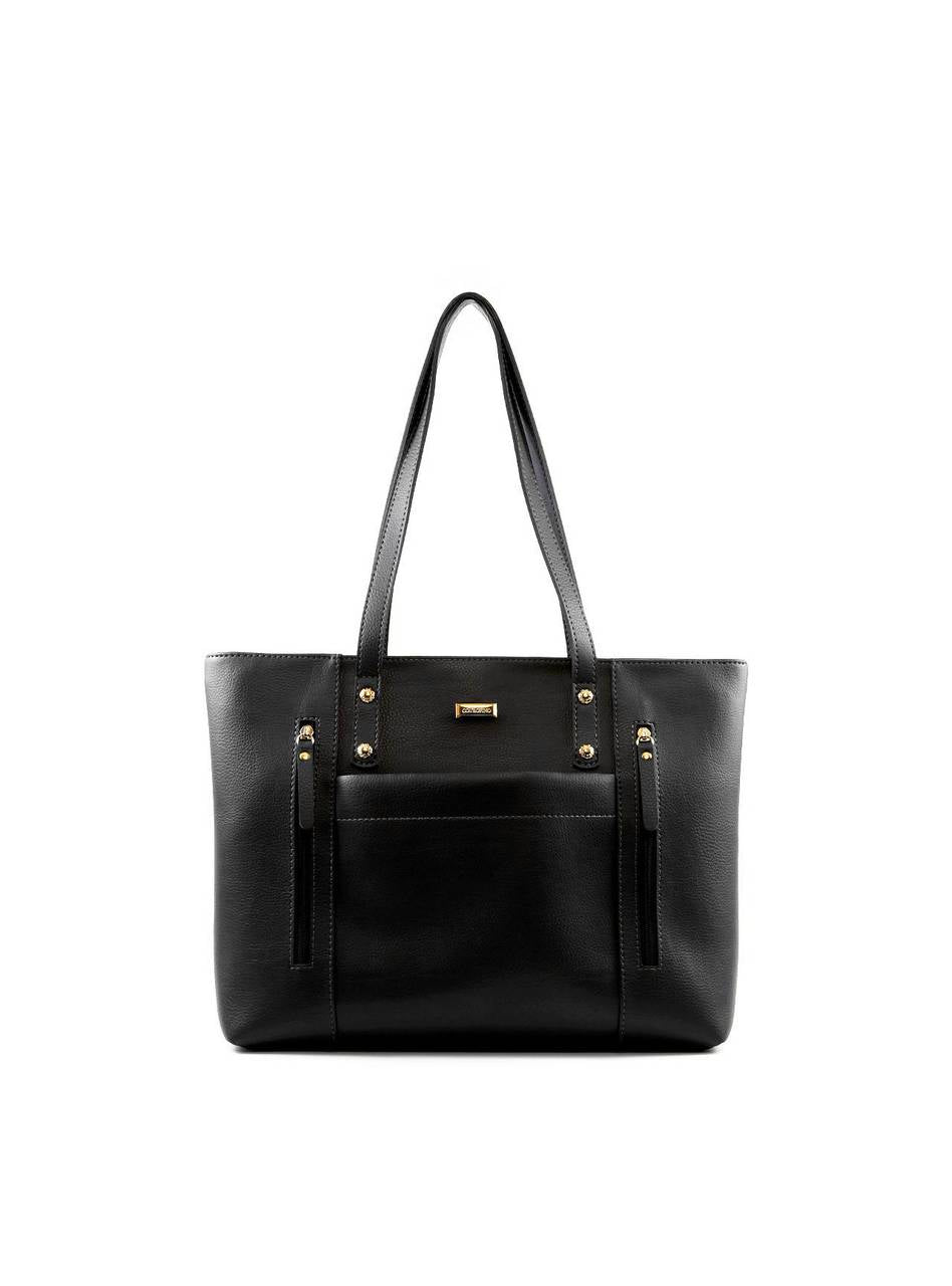 Bolsa Shopper Grande com Três Bolsos Frontais BSI-6495 - PR