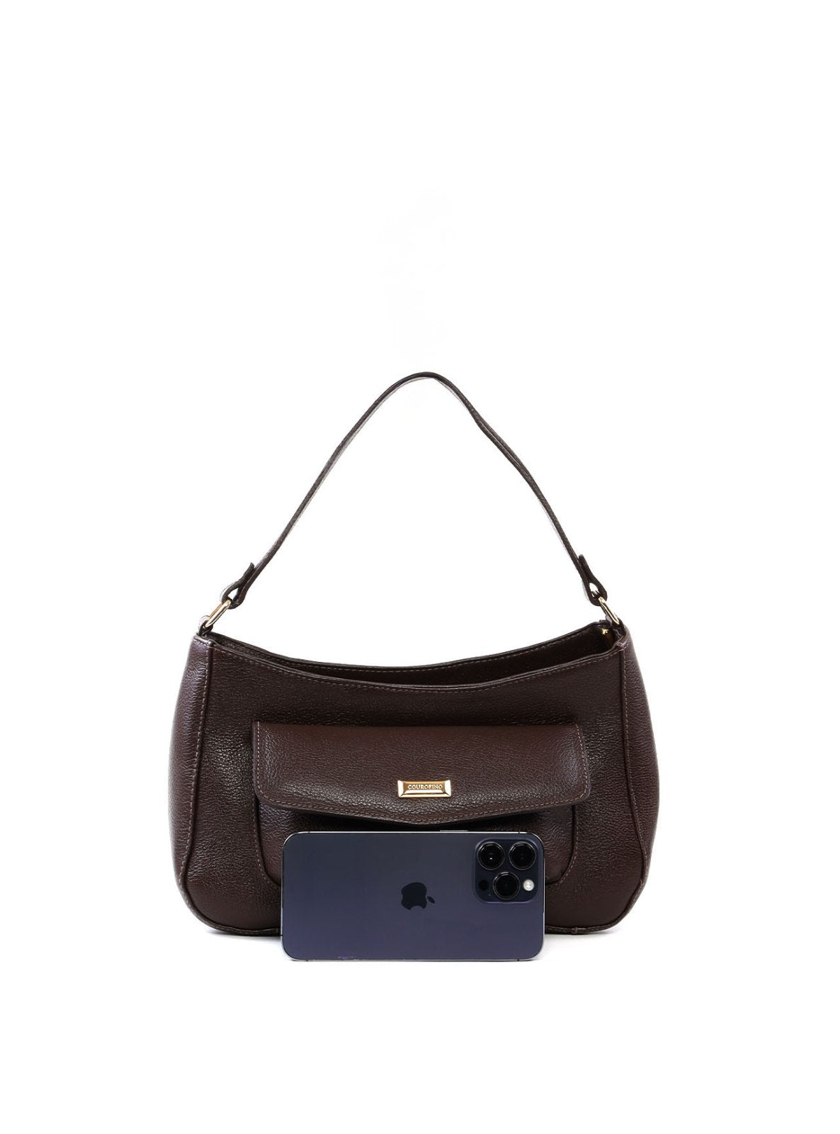 Bolsa Tiracolo Média com Bolso Frontal BSI-6517 - CA