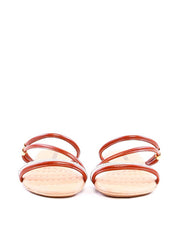 Rasteiras Comfort Tiras Finas com Strass - Castor SDI-11920 - CS