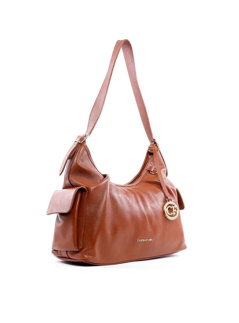 Bolsa Hobo com Bolsos Laterais - Castor BSI-6234 - CS