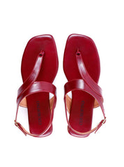 Rasteira com Recortes - Vinho SDI-11960 - VI