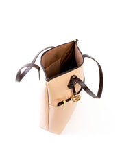 Bolsa Shopper Média com Bag Charm BSI-6463 - NU