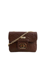 Bolsa Saddle Transversal Corrente Cacau BSI-5493 - CA