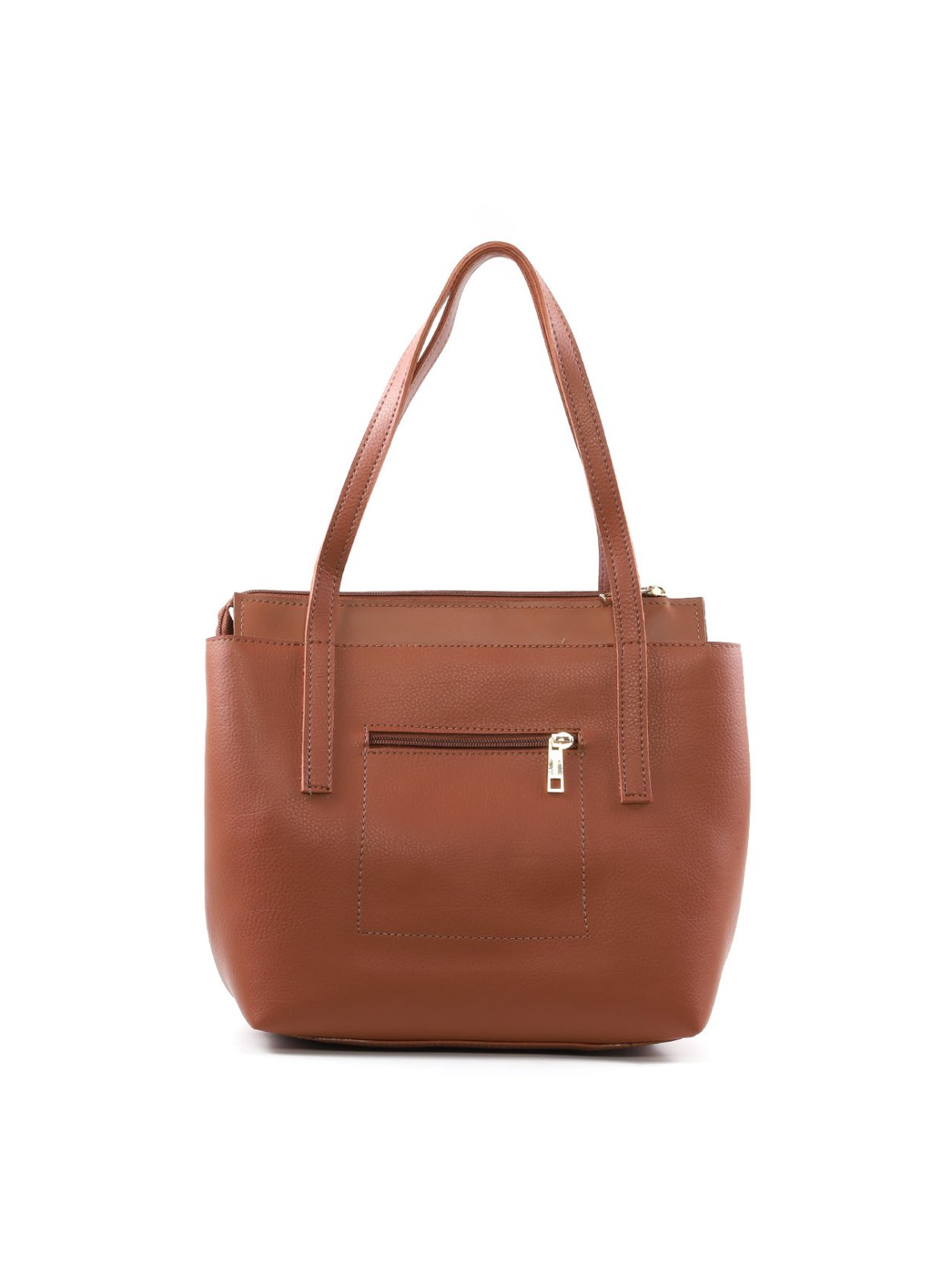 Bolsa Tote com Bolso Frontal em Material Tecnológico BSI-6552 - CS