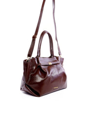 Bolsa Tote com Drapeado e Alça Dupla - Cacau BSI-6275 - CA