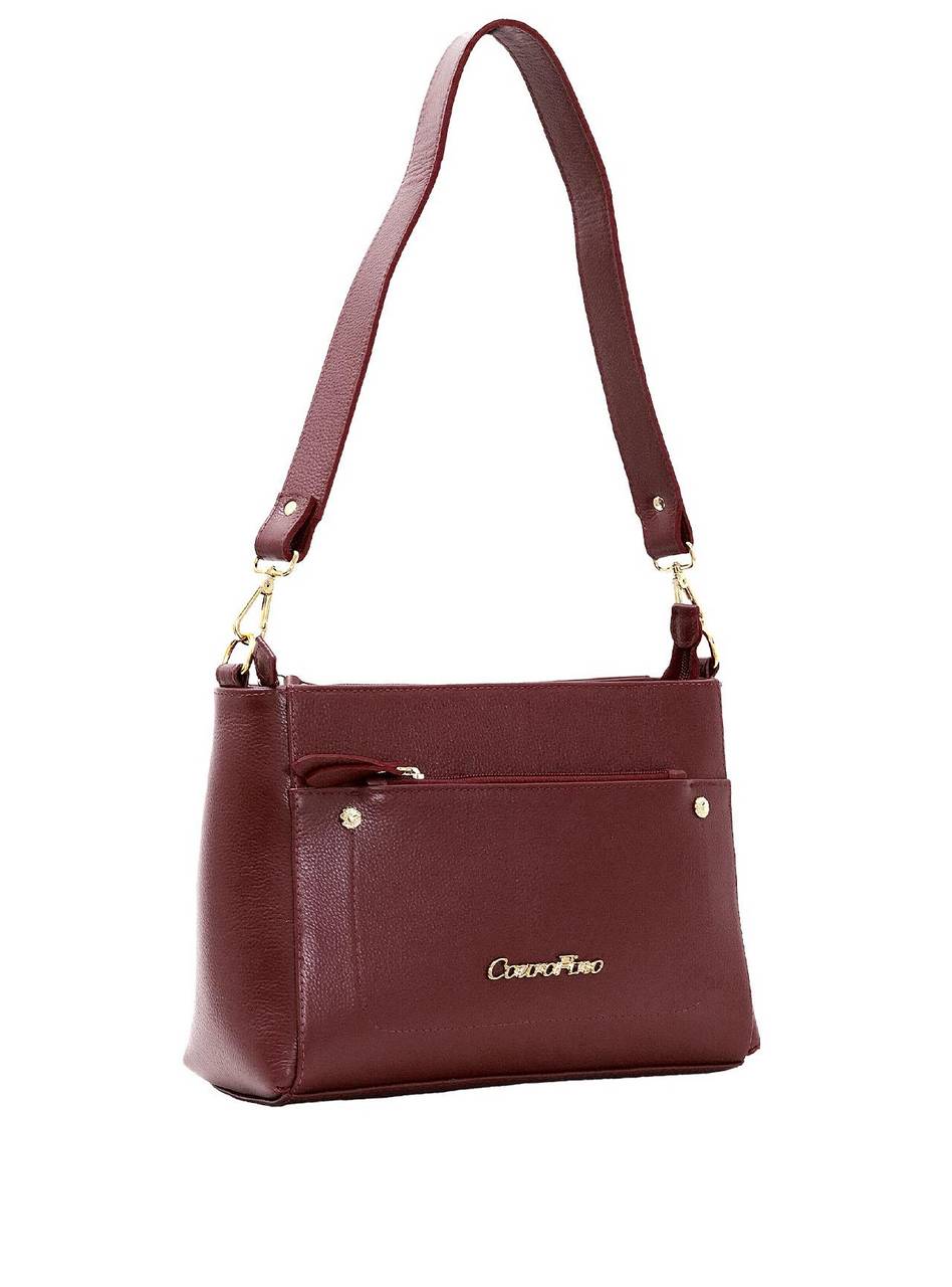 Bolsa Tote Média Tiracolo Removível Cacau BSI-5689 - CA