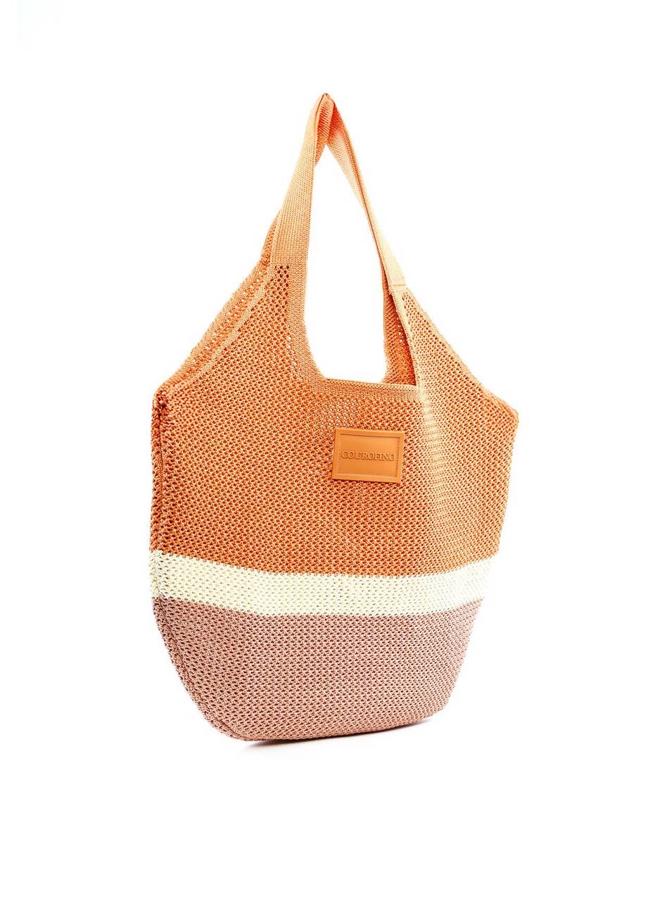 Bolsa de Tricô Tricolor - Castor BS-6326 - CS